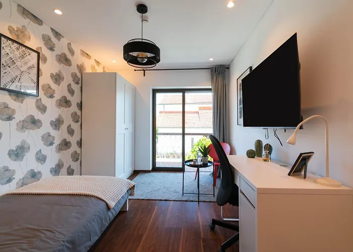 Maison d'hôtes 7min To Uni Sé-velha - Ac - Work Desk - 300mbs Wifi - 7 Coïmbre