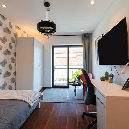 Gasthuis 7min To Uni Se-velha - Ac - Work Desk - 300mbs Wifi - 7 Coimbra